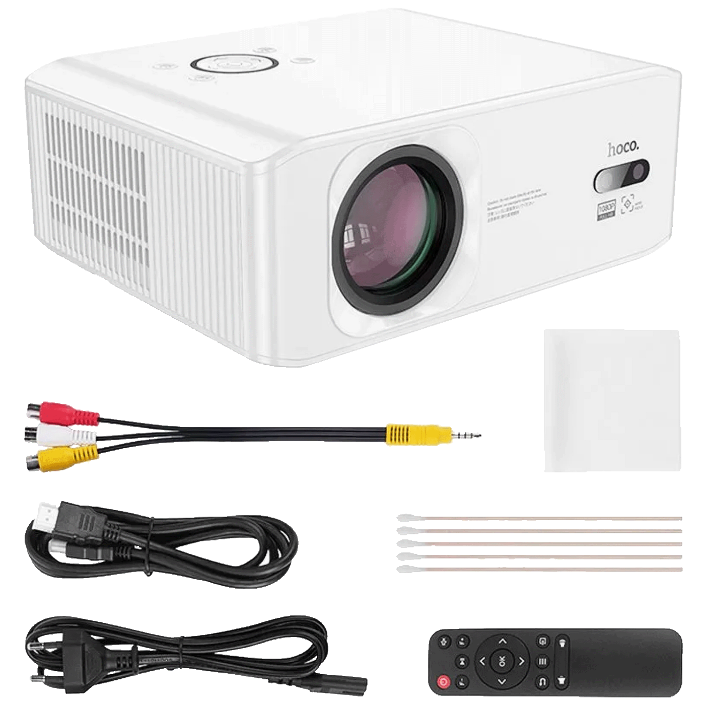 hoco. Pametni projektor, Full HD, Android TV, WiFi 2.4/5 GHz, BT - DT3 Smart Projector