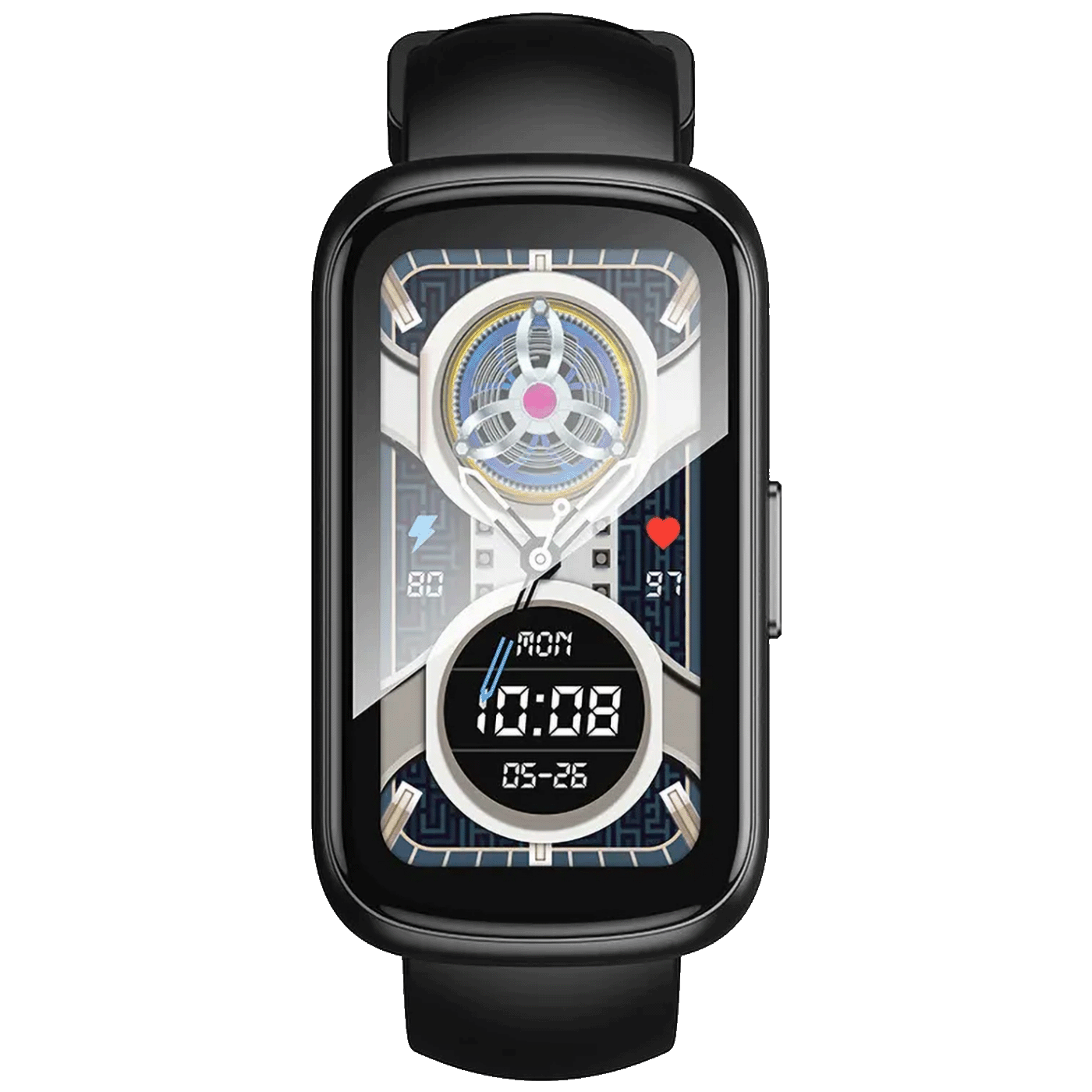 hoco. Pametni sat, 1.47" zaslon, Bluetooth, IP68 - Y25 Black