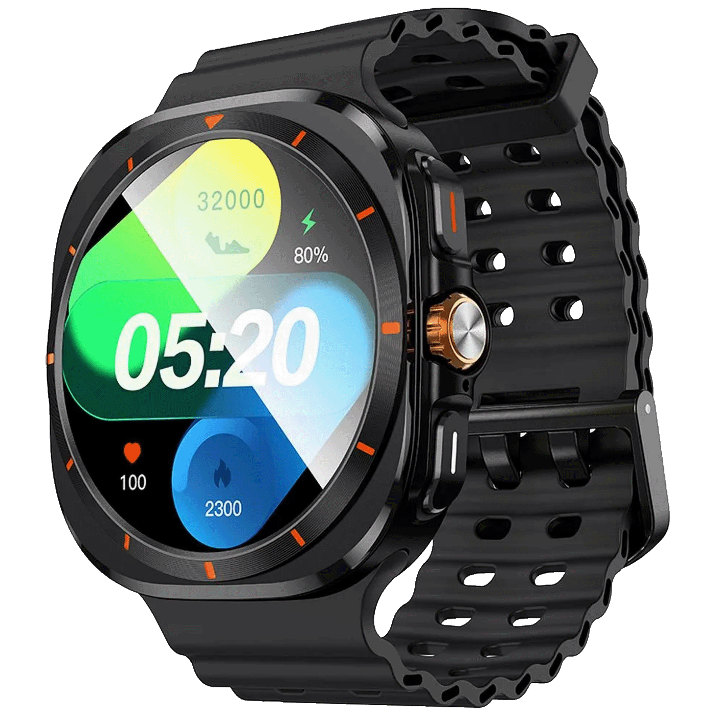hoco. Pametni sat, 1.5" zaslon, Bluetooth, IP67 - Y29 Black