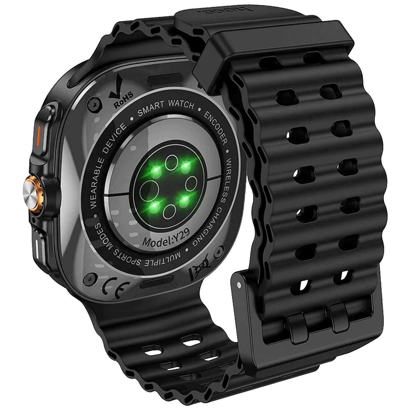 hoco. Pametni sat, 1.5" zaslon, Bluetooth, IP67 - Y29 Black