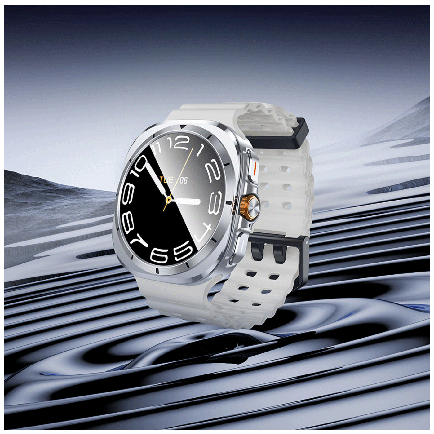 hoco. Pametni sat, 1.5" zaslon, Bluetooth, IP67 - Y29 Silver