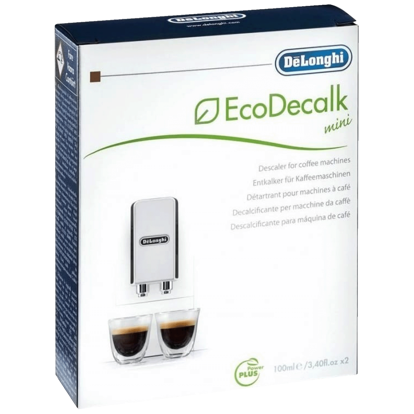 DeLonghi Sredstvo za uklanjanje kamenca, 2 x 100 ml - DLSC200 EcoDecalk Mini