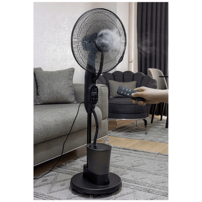 Zilan Ventilator sa raspršivačem vode, daljinski upravljač, 75 W - ZLN0977
