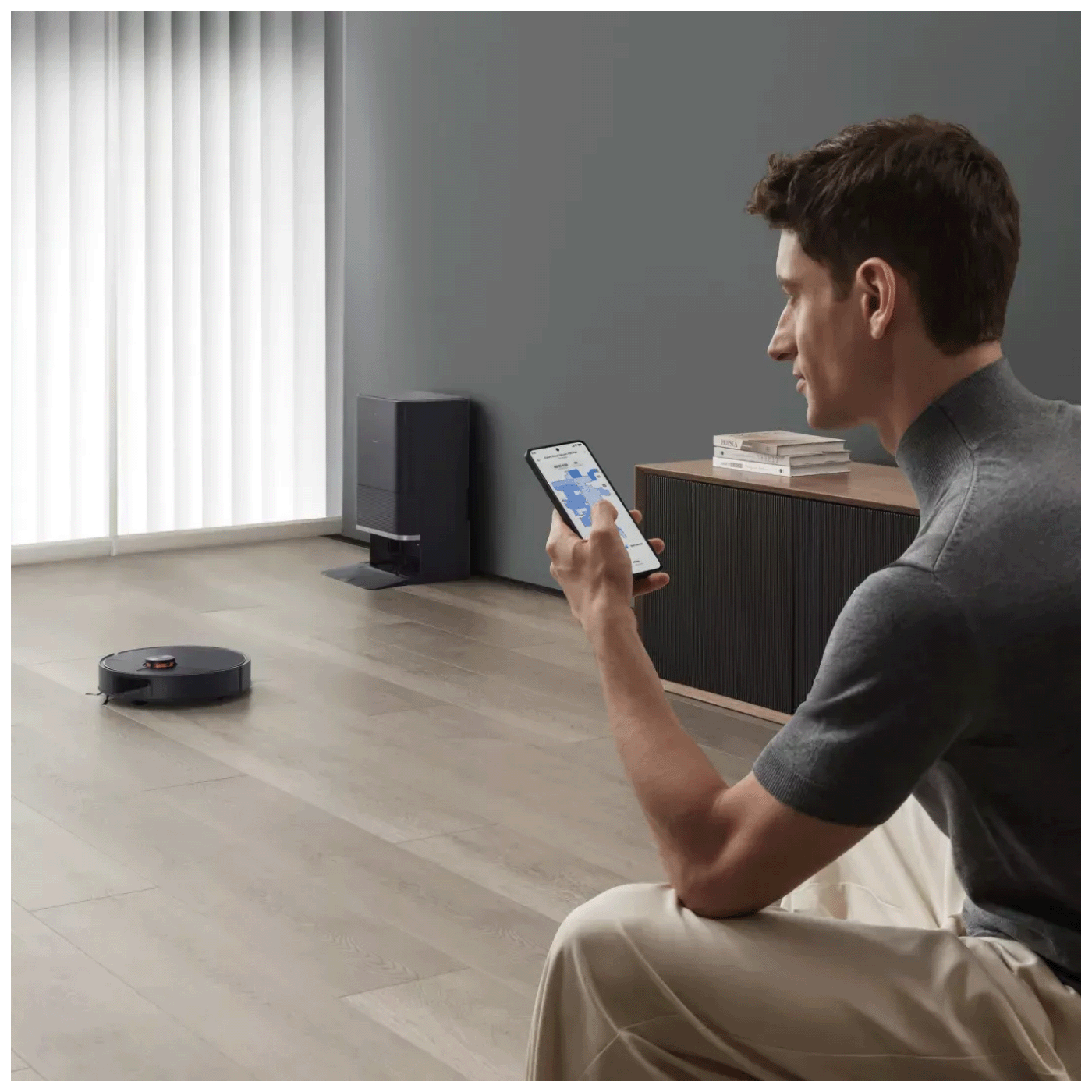 Xiaomi Robot usisavač sa stanicom za samopražnjenje, 5200 mAh, WiFi - Mi X20 Max EU