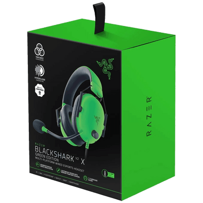 Razer Slušalice sa mikrofonom, gaming, 7.1, 3.5 mm - BlackShark V2 X, Green