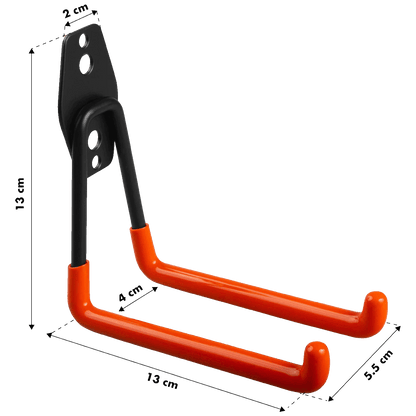 Maclean Garažni zidni nosač za gume, alat, zidna vješalica - MC-443