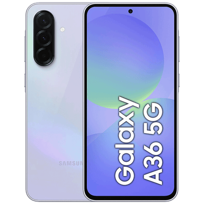 Samsung Smartphone 6.7", Octa Core 2.4GHz, RAM 6GB, 50Mpixel - Galaxy A36 5G 6GB/128GB Lavender