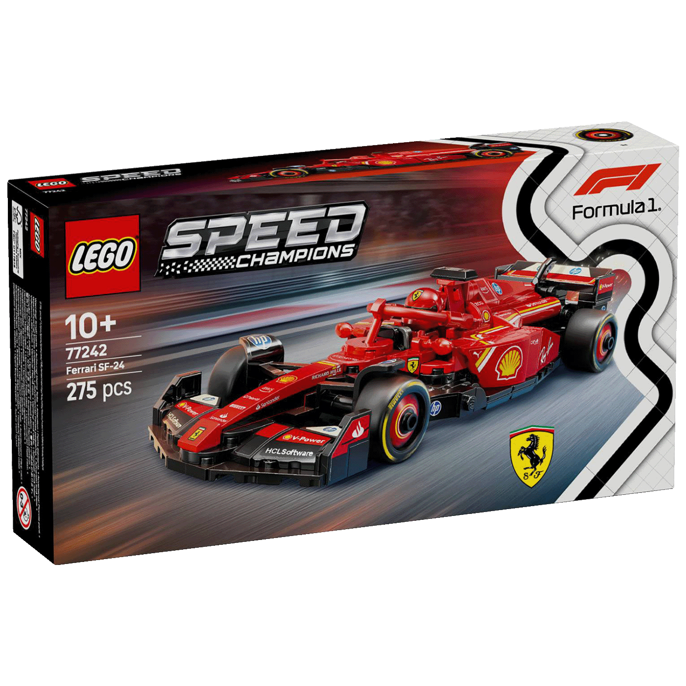 Lego Ferrari SF-24 F1® Trkaći auto, LEGO Speed Champions