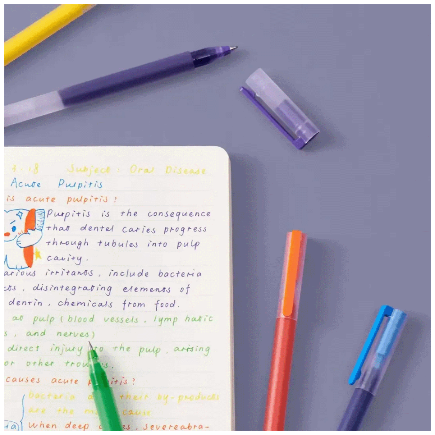 Xiaomi Hemijska olovka, pakiranje 5 komada - Mi Gell Pen 5/1