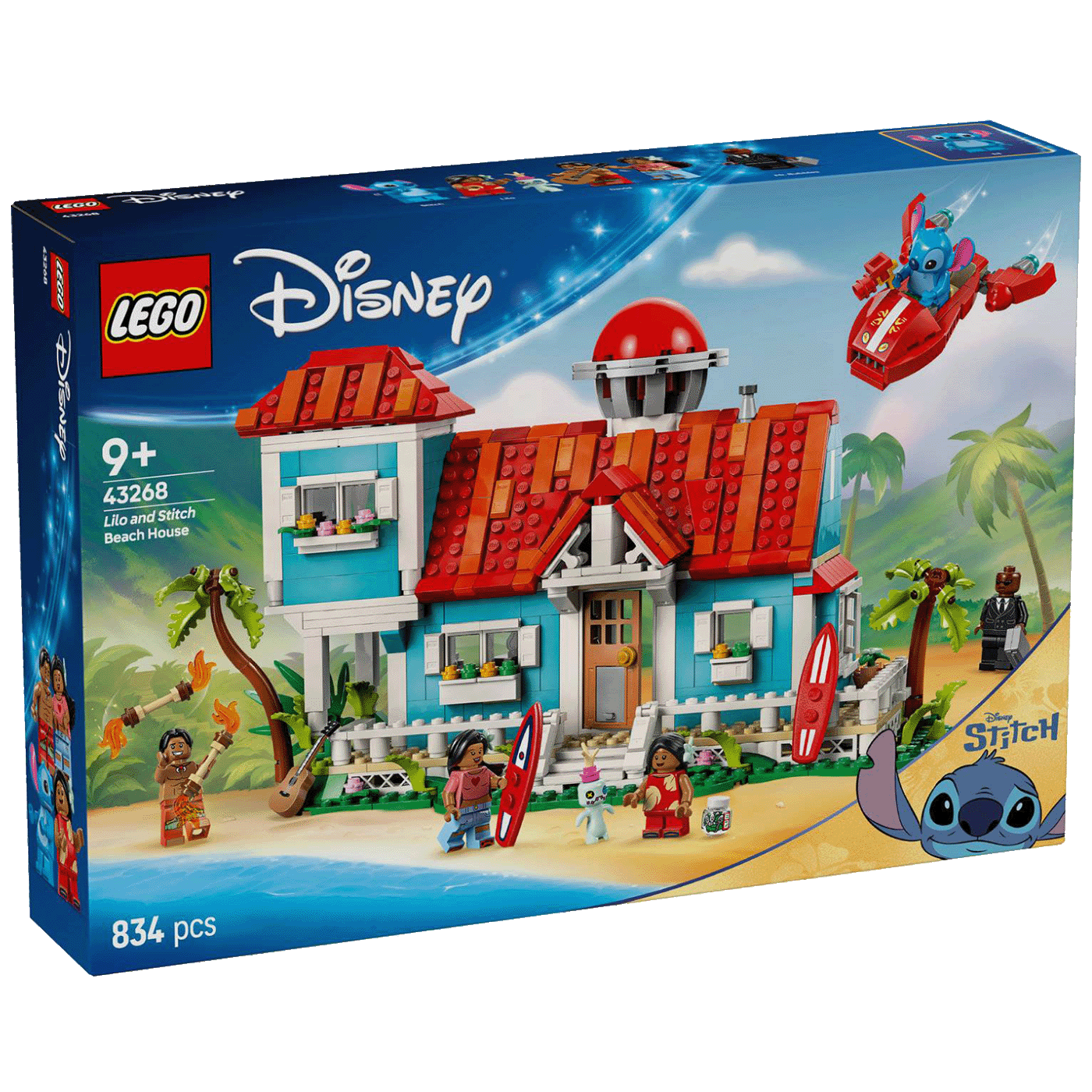 Lego Lilo i Stitch u kući na plaži, LEGO Disney Princess
