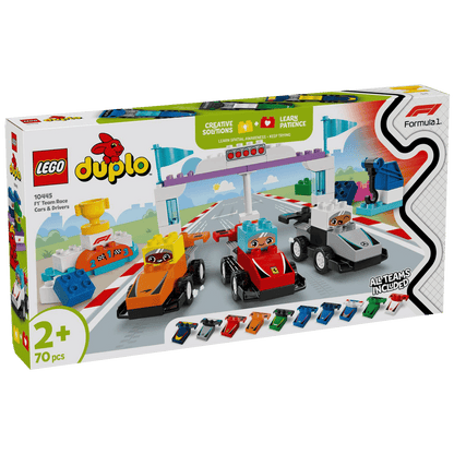 Lego Trkaći automobili i vozači timova za F1, LEGO Duplo - F1 automobili i vozači