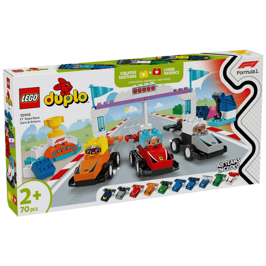 Lego Trkaći automobili i vozači timova za F1, LEGO Duplo - F1 automobili i vozači