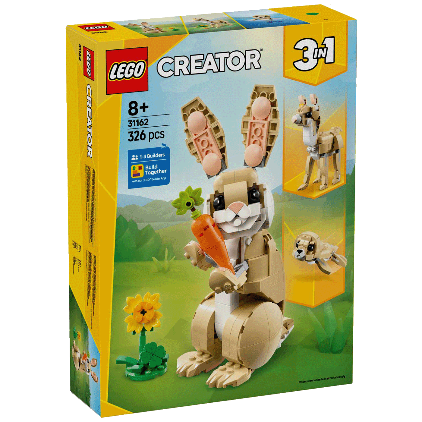 Lego Slatki zeko, LEGO Creator 3u1