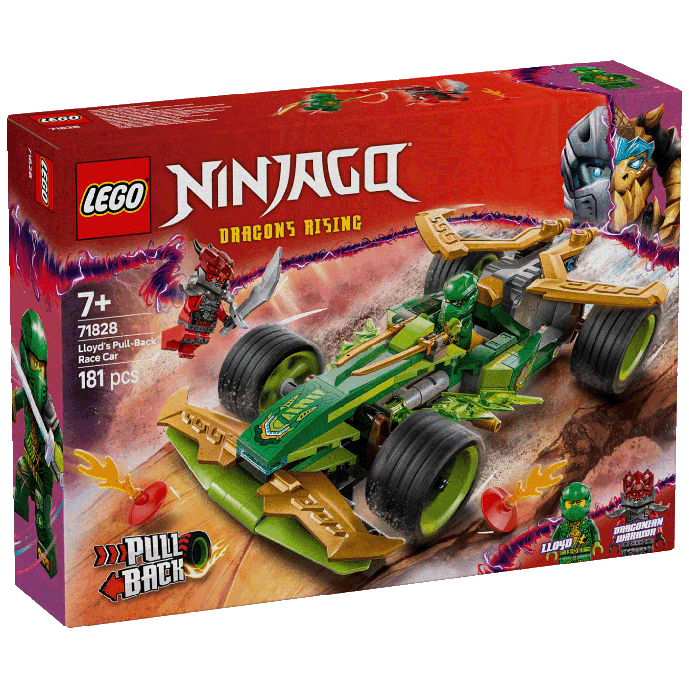 Lego Lloydov trkaći auto na povlačenje, LEGO Ninjago
