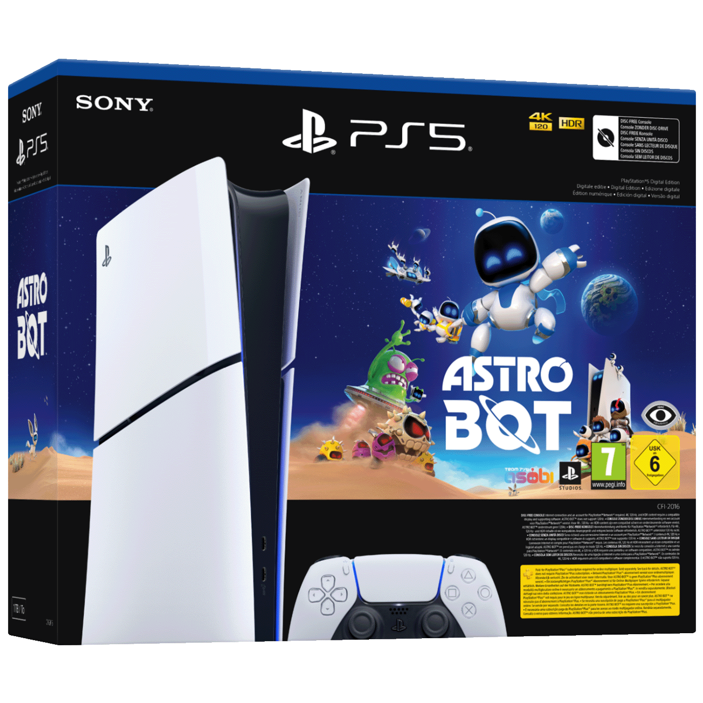 Sony Igraća konzola PlayStation 5 Digital Edition + Astro Bot VCH - PS5 Dig.Edit.D chassis+Astro BotVCH