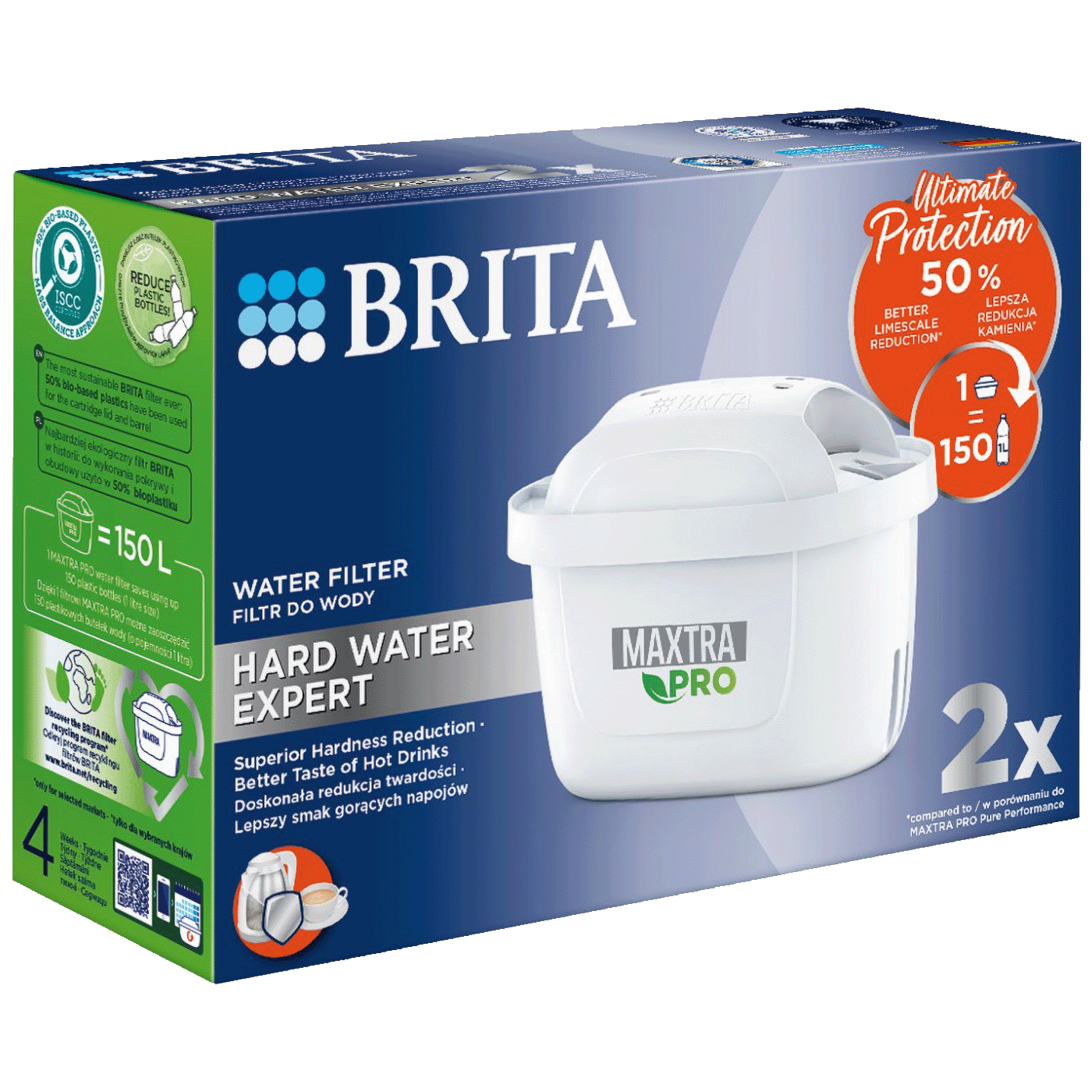 Brita Filter za vodu, 2 kom - Maxtra Pro Hard Water Expert