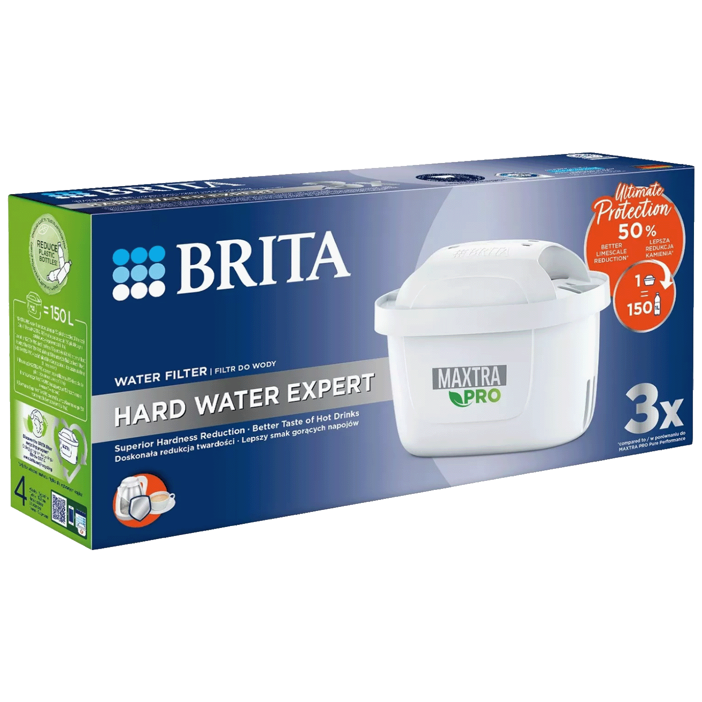 Brita Filter za vodu, 3 kom - Maxtra Pro Hard Water Expert