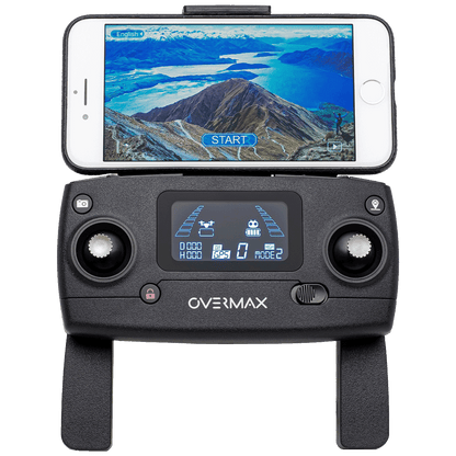 Overmax Dron, 4K kamera, 1820mAh, max.brzina 40 km/h,WiFi, GPS - X-BEE DRONE 9.5 FOLD