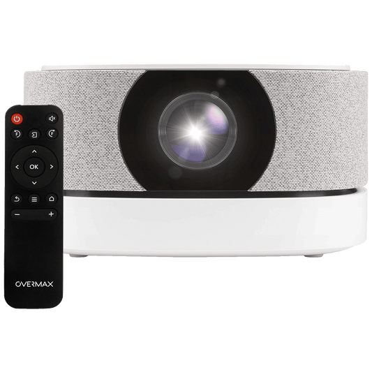 Overmax Projektor, LED, 1080p, 3000 lm,  Power Bank, Bluetooth, WiFi - OV-Multipic 4.5