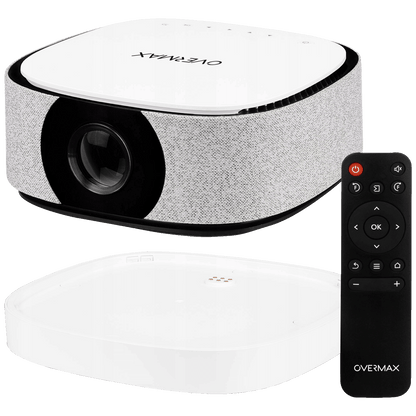 Overmax Projektor, LED, 1080p, 3000 lm,  Power Bank, Bluetooth, WiFi - OV-Multipic 4.5