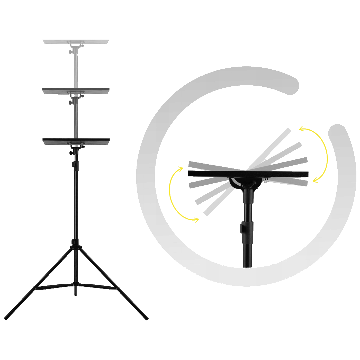 Overmax Tripod/postolje, stativ za projektor - OV-Tripod Shelf 180
