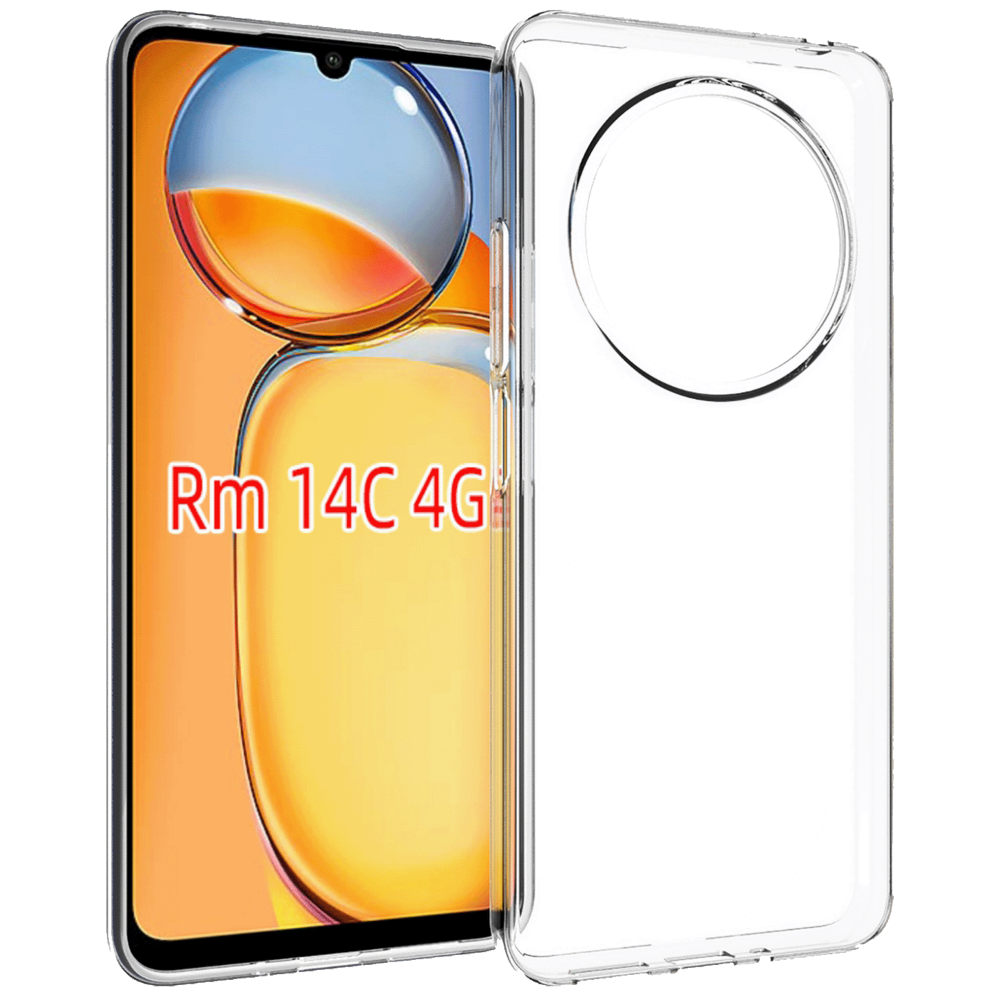 NN-Su Maska za Redmi 14C, Transparent - Redmi 14C TPU Phone Case