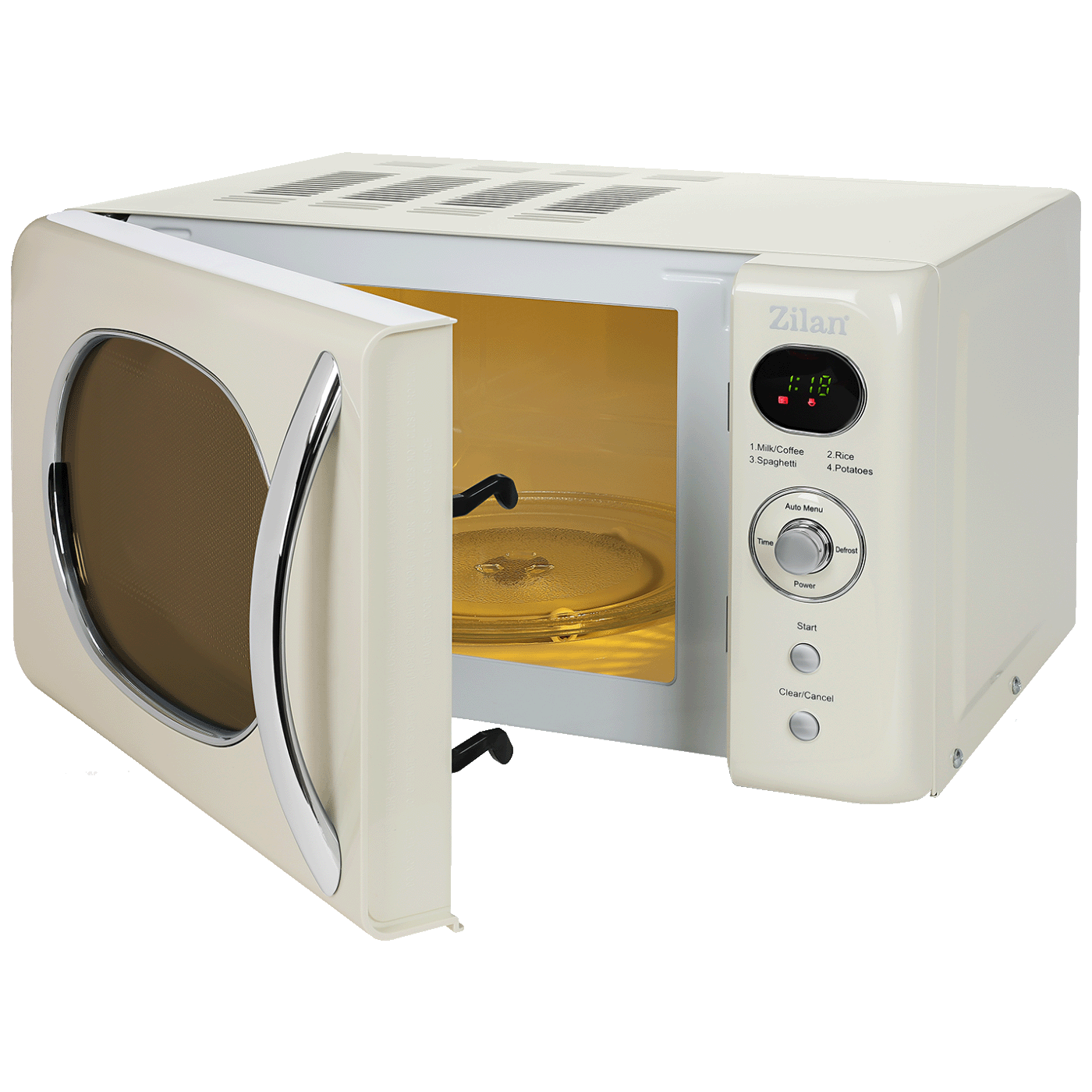 Zilan Mikrovalna pećnica, 700W, zapremina 20 lit., Retro - ZLN1245