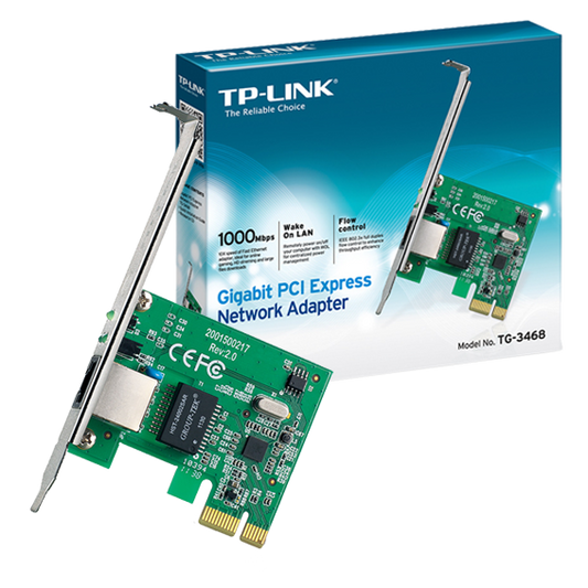TP-LINK Mrežni adapter PCIe, gigabit 10/100/1000, ugradbeni - TG-3468
