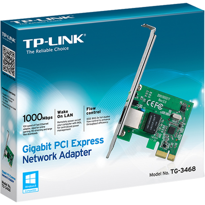 TP-LINK Mrežni adapter PCIe, gigabit 10/100/1000, ugradbeni - TG-3468