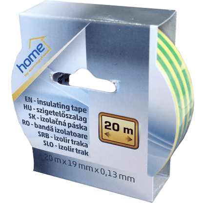 home Izolir traka, 20 met, zeleno / žuta - SS 920
