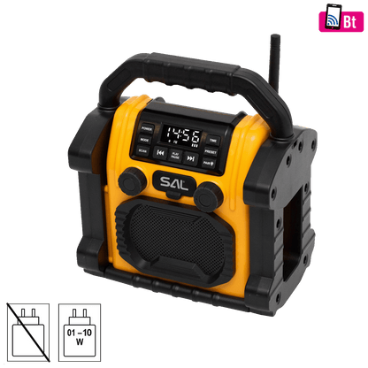 SAL Zvučnik bežični, Bluetooth, Power Bank, FM, 10W - BTWORKPRO