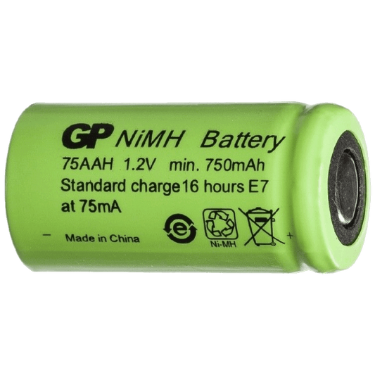 GP Baterija akumulatorska 2/3 AA, NiMH 1.2 V, 750 mAh - GPAA-750-1.2V