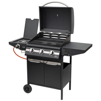 home Plinski roštilj sa tri plamenika + bočni, 4 x 3.2kW, LPG - GRG01