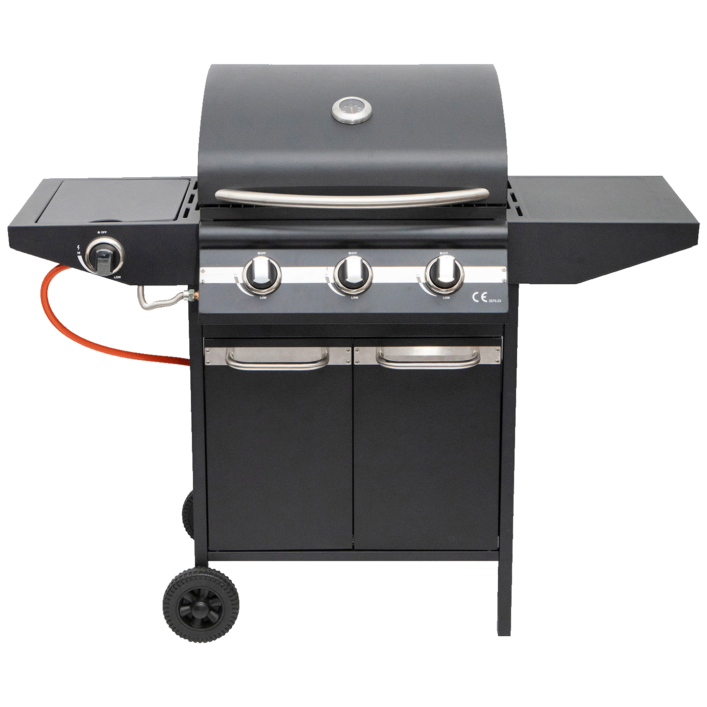 home Plinski roštilj sa tri plamenika + bočni, 4 x 3.2kW, LPG - GRG01