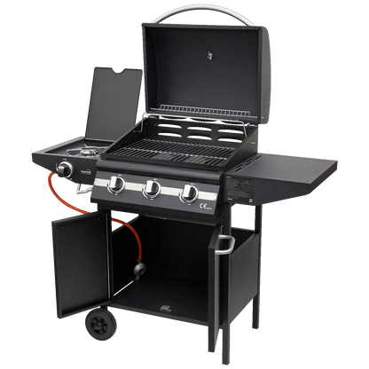 home Plinski roštilj sa tri plamenika + bočni, 4 x 3.2kW, LPG - GRG01