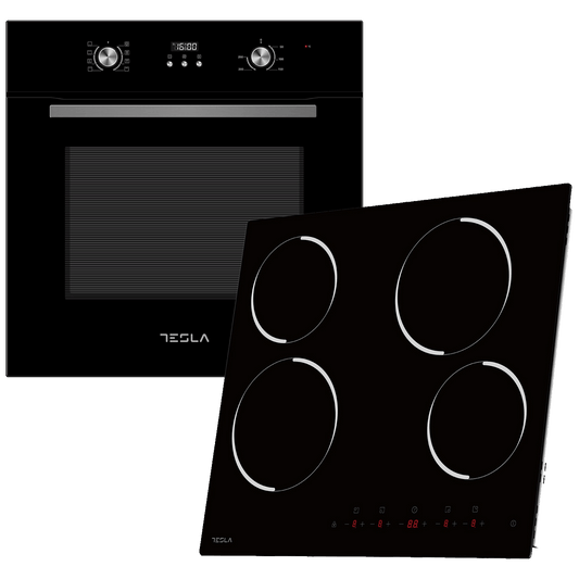 Tesla Set ugradbena pećnica /ploča, BO901MB+HV6401MB