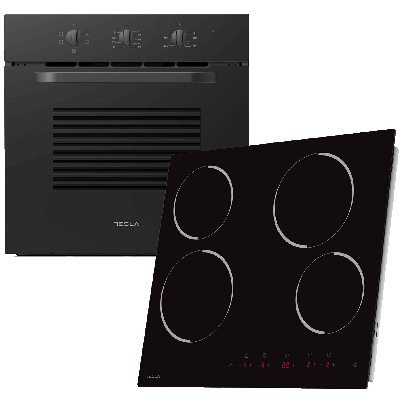 Tesla Set ugradbena pećnica /ploča, BO301MB+HV6401MB