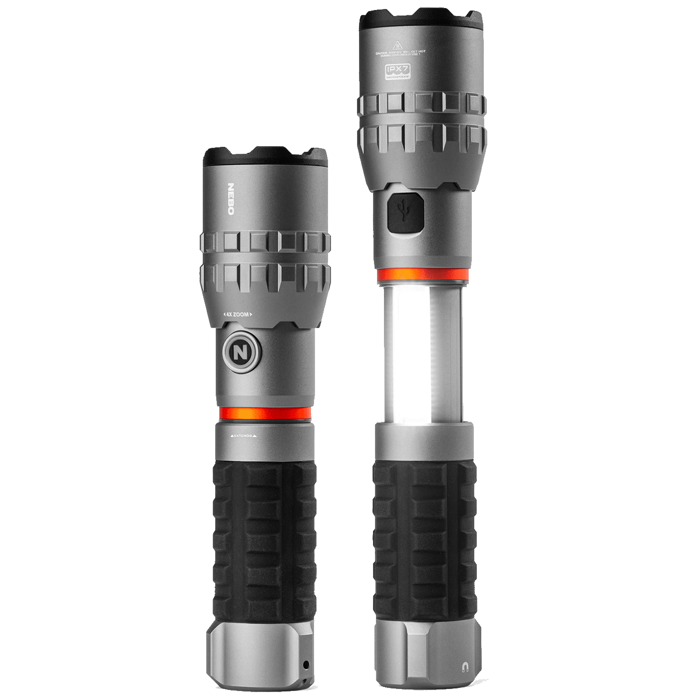 Nebo Ručna svjetiljka, LED, 4000 lm, 2600 mAh, IP67 - NEB-0031-G