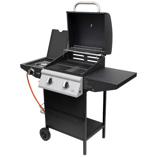 home Plinski roštilj sa dva plamenika + bočni, 3 x 3.2kW, LPG - GRG02