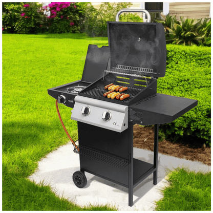 home Plinski roštilj sa dva plamenika + bočni, 3 x 3.2kW, LPG - GRG02