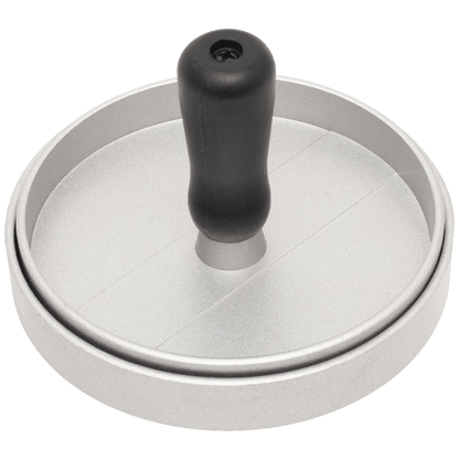 home Presa za hamburgere, rebrasti aluminij, promjer 115 mm - GRT06