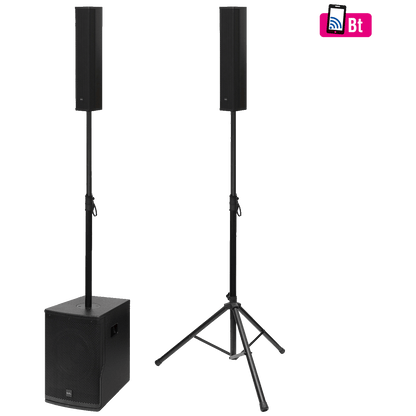 SAL Zvučna kutija, aktivna, bass/satelit, 800W, Bluetooth - PAS12W243S