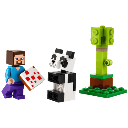 Lego Steve i beba panda, LEGO Polybag