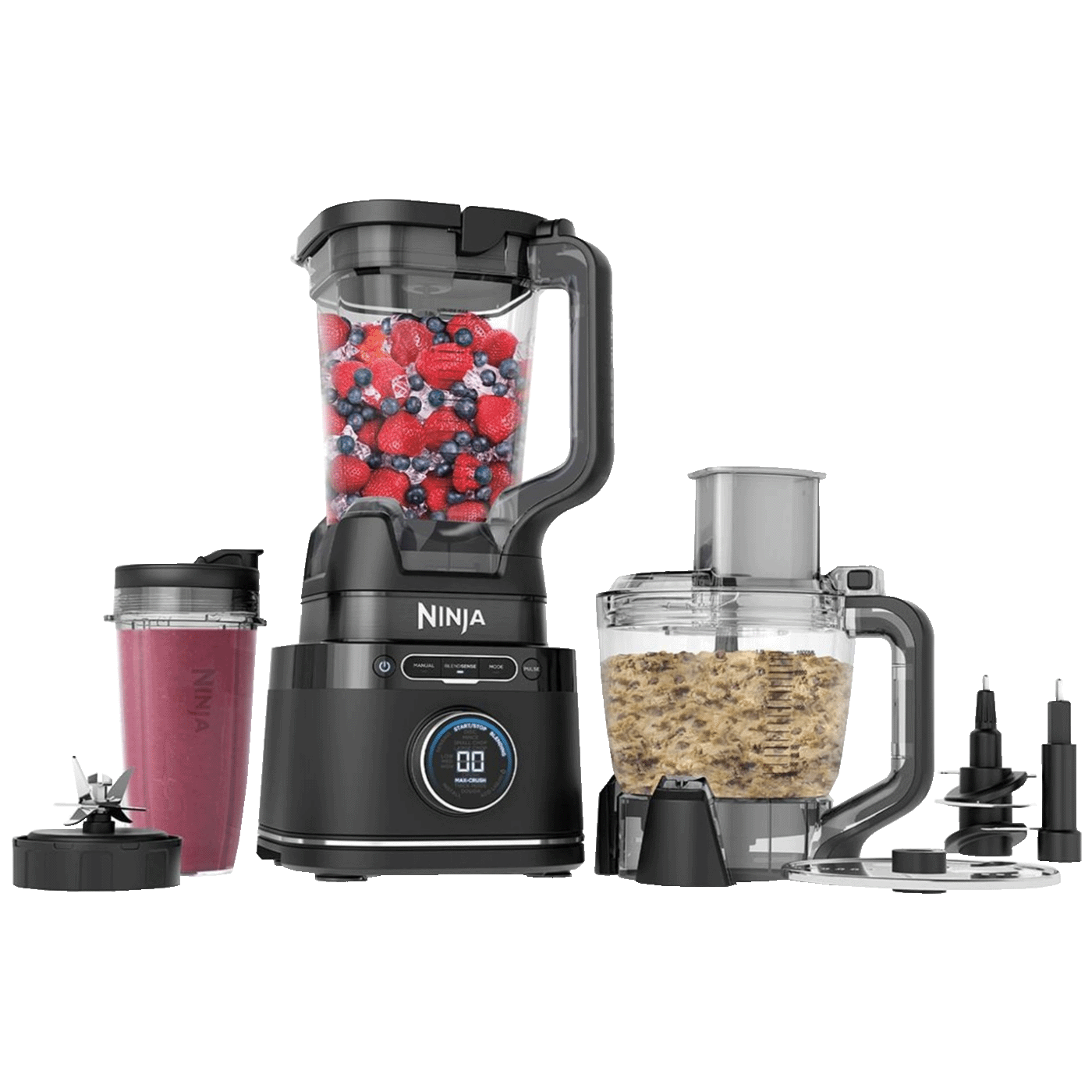 Ninja Blender, 14u1, 2.1 lit./1.8 lit./700ml., 1200W - TB401EU