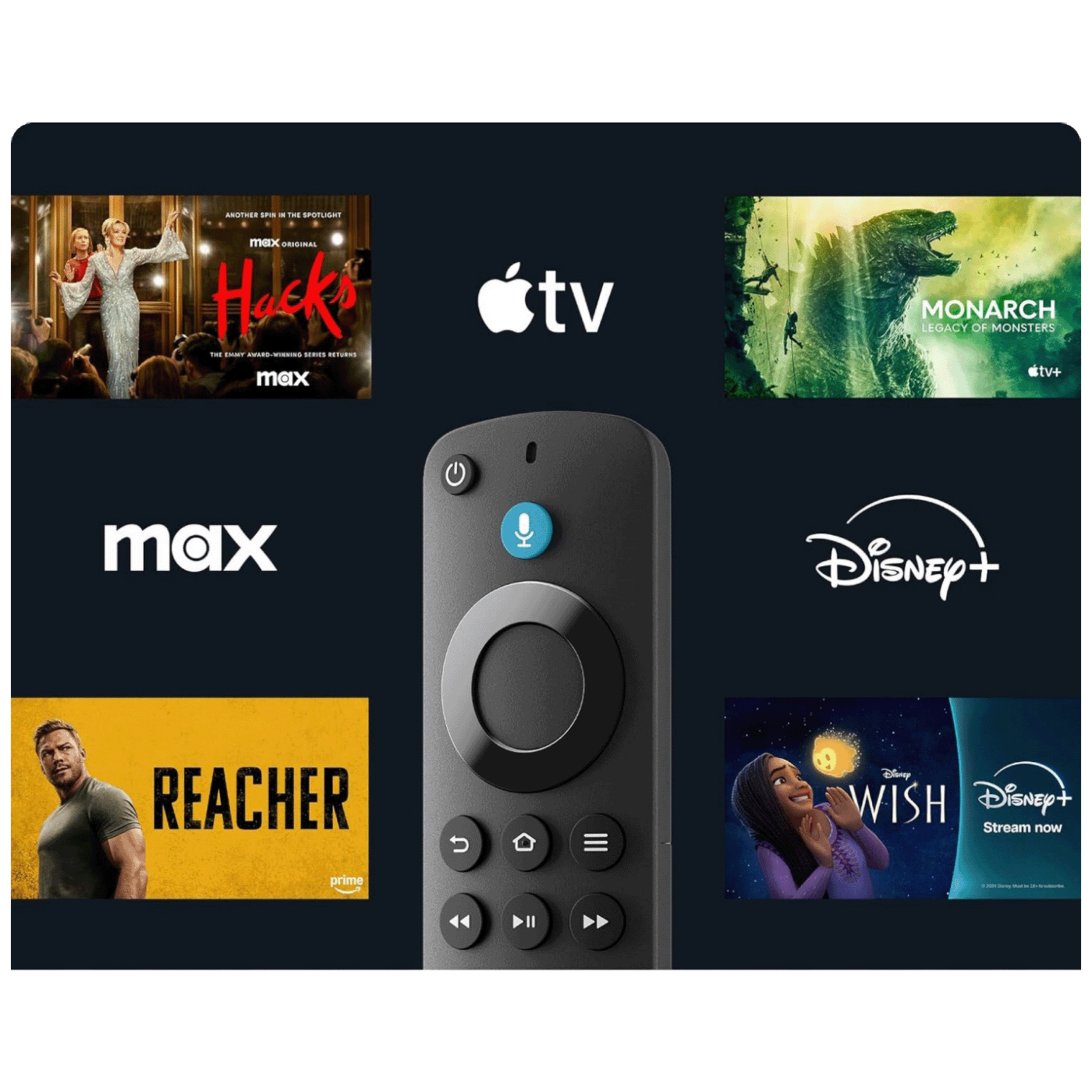 Amazon TV Stick, FullHD, Media Player, 1/8 GB, Wi-Fi 5, Bluetooth - Fire TV Stick 3th Generation (2024)