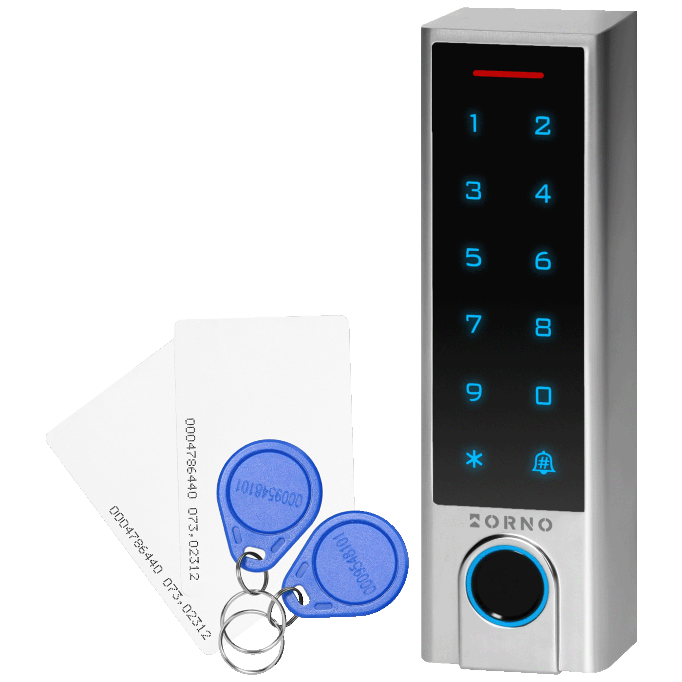 Orno Tastatura sa RFID karticom,Tag reader,fingerprint,WiFI,IP68 - OR-ZS-830