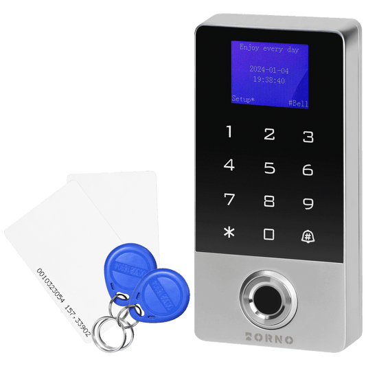 Orno Tastatura sa RFID karticom,Tag reader,fingerprint,WiFI,IP68 - OR-ZS-829