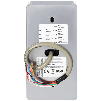 Orno Tastatura sa RFID karticom,Tag reader,fingerprint,WiFI,IP68 - OR-ZS-829