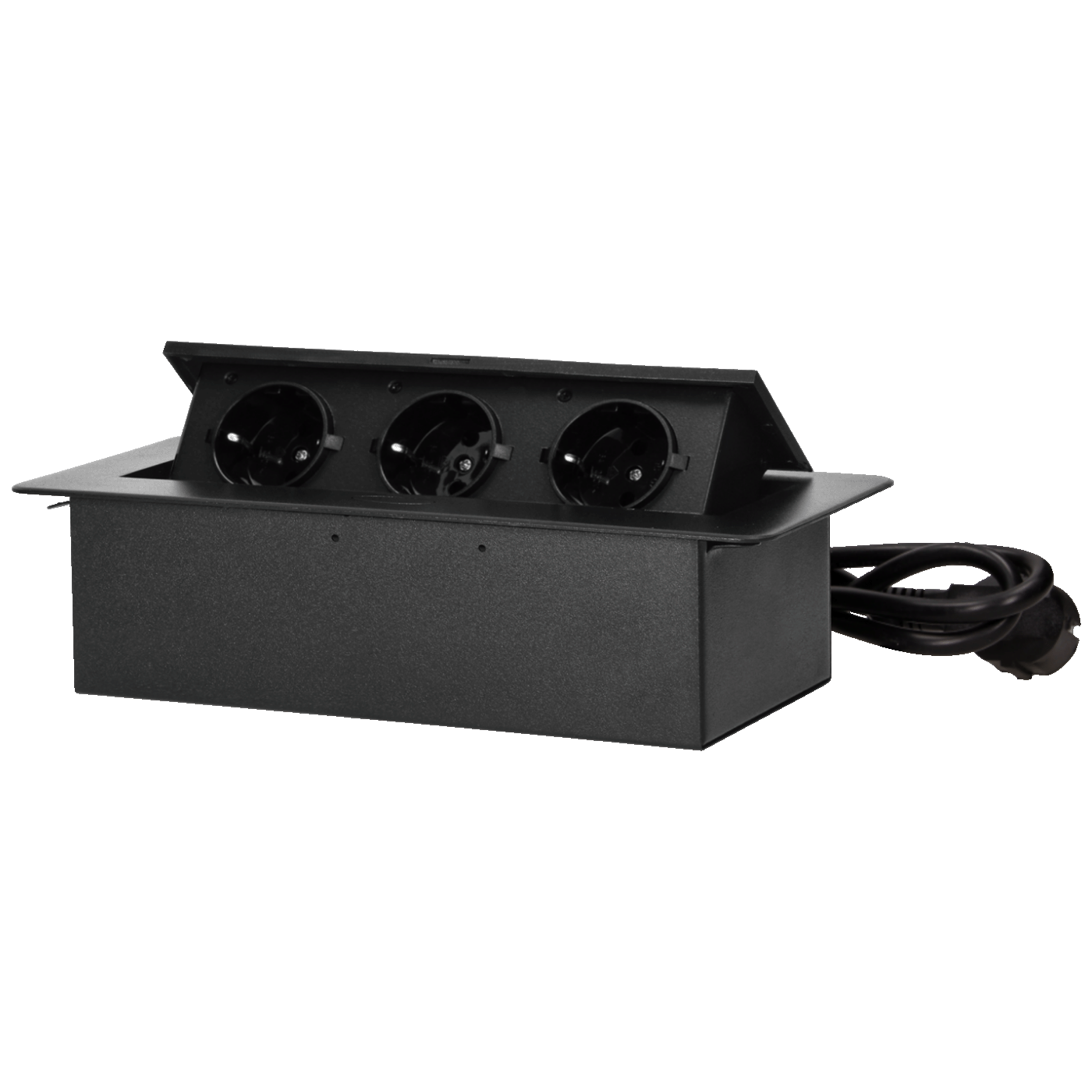 Orno Produžni kabel sa 3 x Schuko utičnice, ugradbena - OR-GM-9033(GS)/B