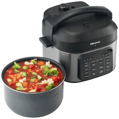 Hisense Višenamjenski lonac, Multicooker, 1500W, 6 lit. - HMC6SBK